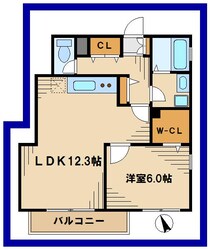 サンシーブルの物件間取画像